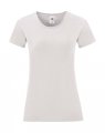 Dames T-shirt Iconic Fruit of the Loom 61-432-0 White